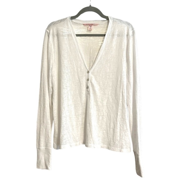 Victoria's Secret Other - Victorias Secret Long Sleeve Light Weight Pajama Top Size Large